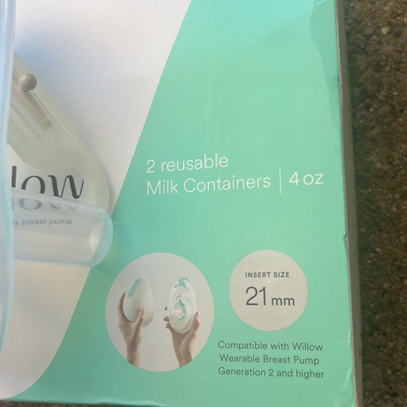 Willow reusable milk containers - Picture 2 of 4